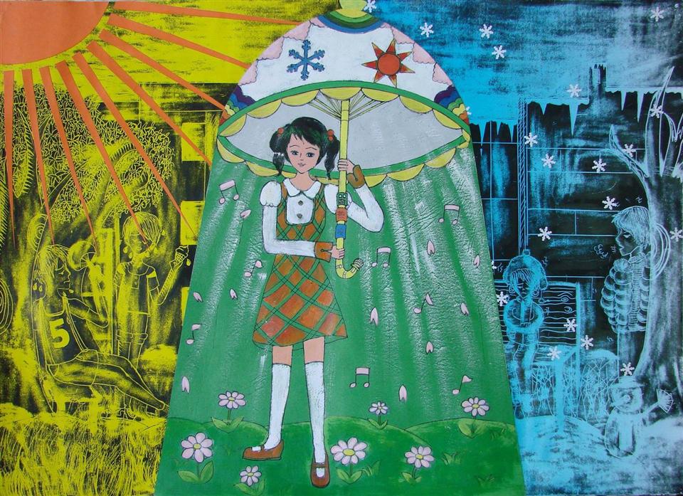 上海市科技创新大赛科幻画项目获奖作品展示